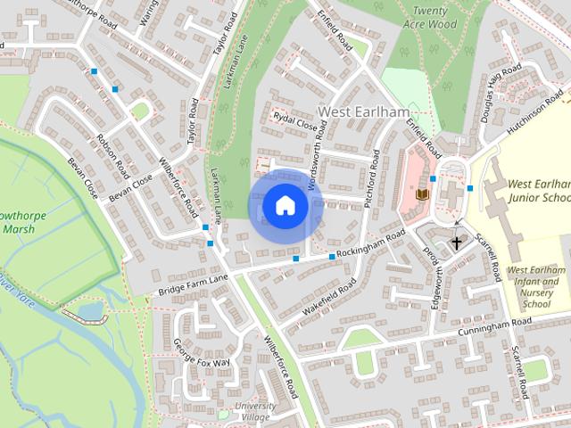 Room for rent in West Earlham, East Bank