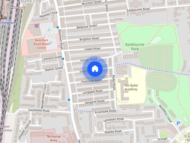 House for rent in Bank Top, Darlington