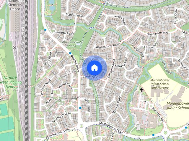 House for rent in Glynde, West Sussex