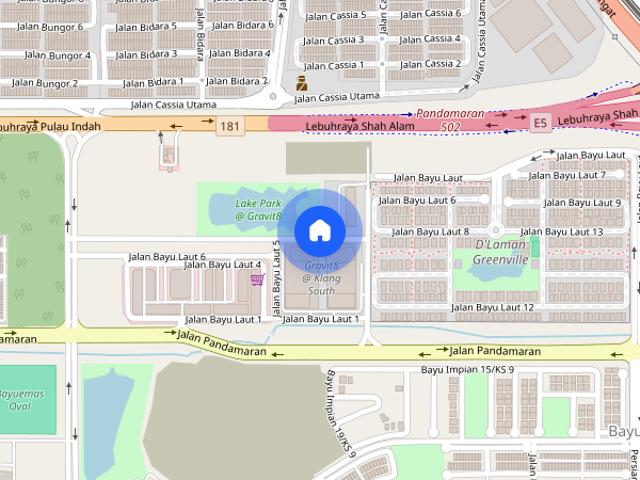Apartment for rent in Bayuemas, Bandaraya Klang