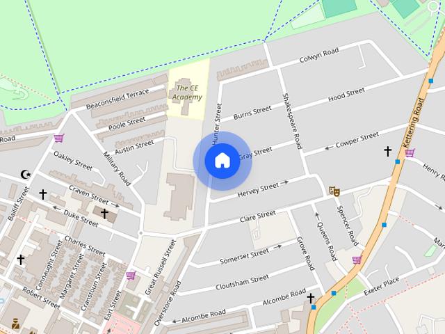 Room for rent in Semilong, Northampton