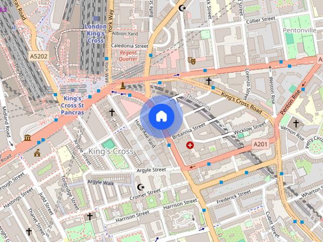 Apartment for rent in Bloomsbury, King's Cross