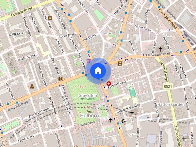 Apartment for rent in Hatton Garden, Greater London