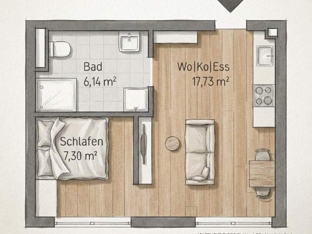 Wohnung kaufen in Katastralgemeinde Graz Stadt-Weinitzen, Graz