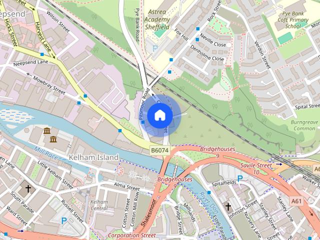 Apartment for rent in Neepsend, South Yorkshire
