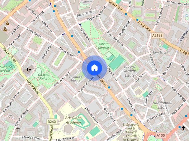 Apartment for rent in The Borough, Greater London