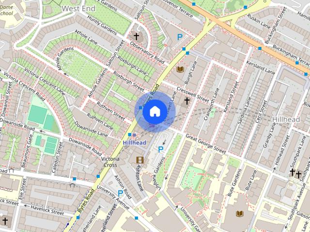 Apartment for rent in Hillhead, Scotland