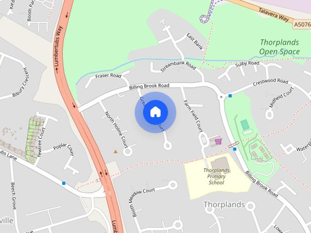 Apartment for rent in Thorplands, Northampton