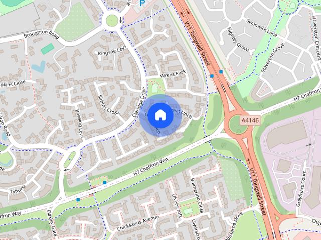 House for rent in Monkston Park, Milton Keynes