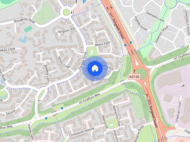 House for rent in Monkston Park, Milton Keynes