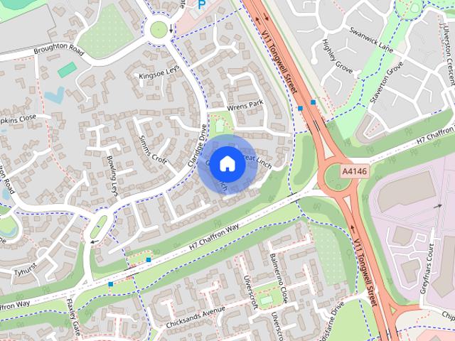 House for rent in Monkston Park, Milton Keynes
