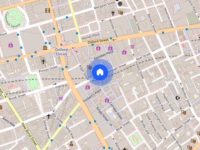 Apartment for rent in Soho, Greater London