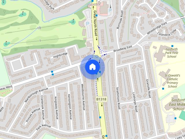 Apartment for rent in South Gosforth, Newcastle upon Tyne
