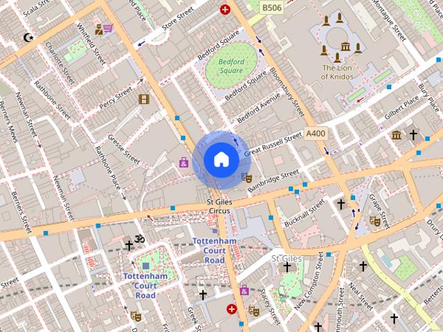 Apartment for rent in Saint Giles, Bloomsbury