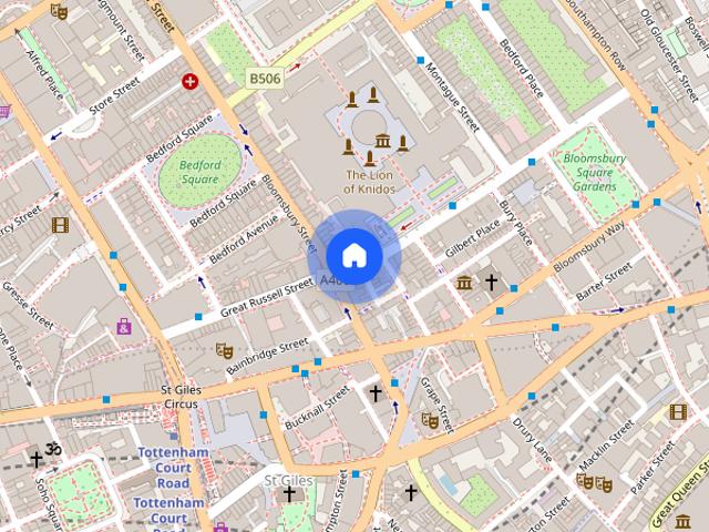 Apartment for rent in Saint Giles, Cat Hill