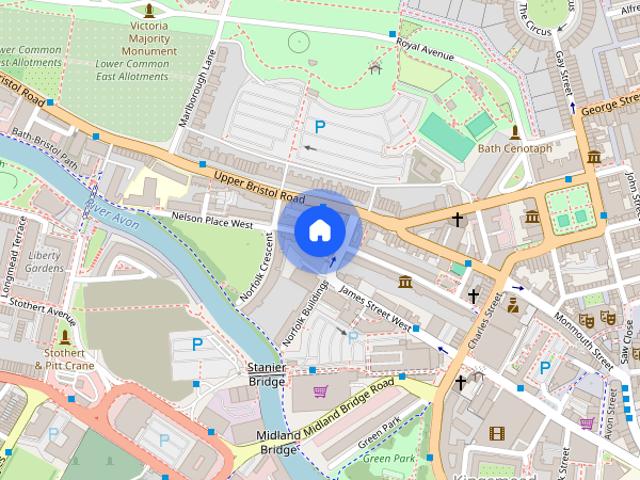 House for rent in Kingsmead, Bath