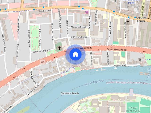 Apartment for rent in Hammersmith, Cat Hill