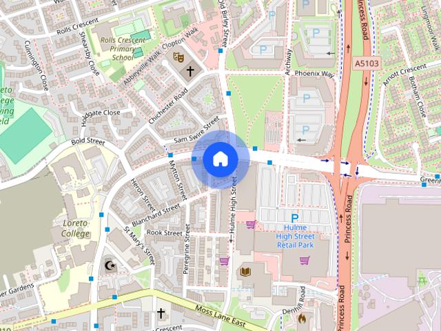 Apartment for rent in Hulme, Manchester
