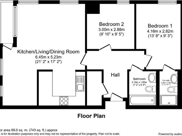 Apartment for rent in First Street, Manchester