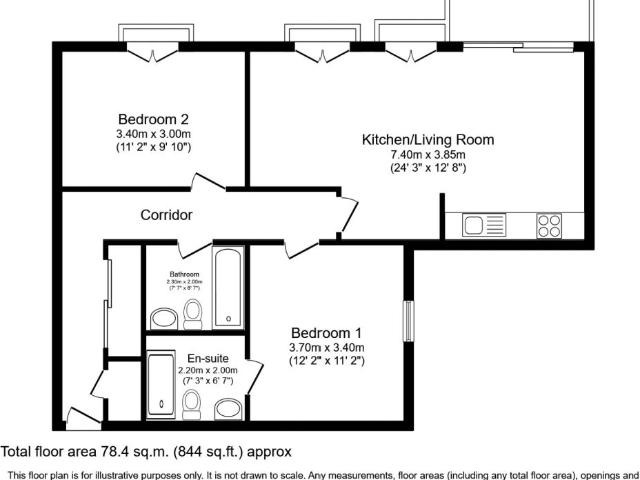 Apartment for rent in City Centre, Georgia