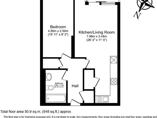 Apartment for rent in First Street, Manchester