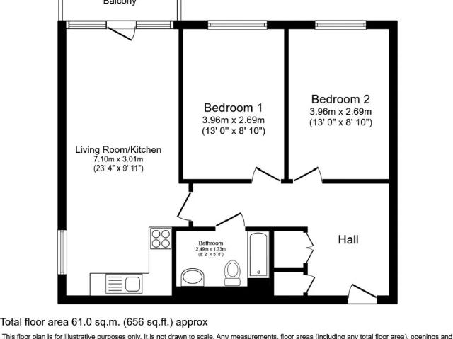 Apartment for rent in Higher Blackley, Manchester