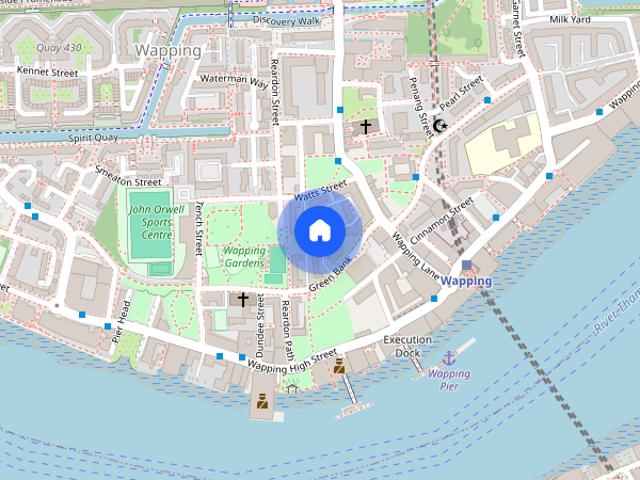 Apartment for rent in Wapping, Greater London