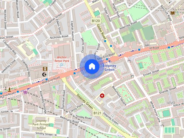Apartment for rent in London Borough of Tower Hamlets, Greater London