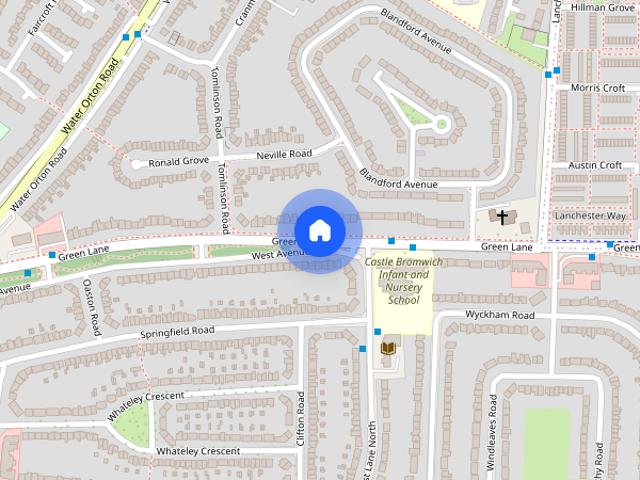 House for rent in Castle Bromwich, West Midlands