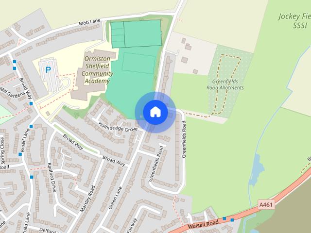 House for rent in Shelfield, Walsall