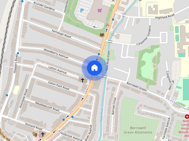 Apartment for rent in Winchmore Hill, Palmers Green