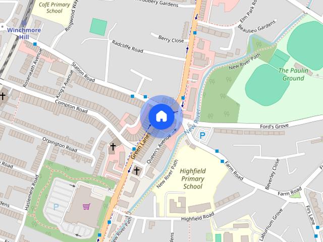 Apartment for rent in Winchmore Hill, Greater London