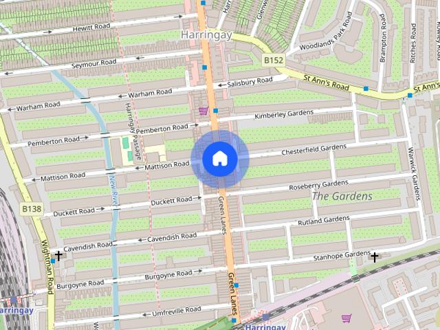 Apartment for rent in Harringay, Greater London