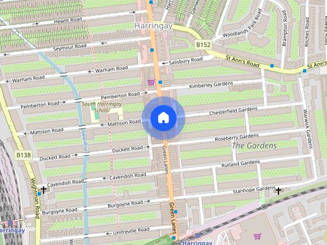 Apartment for rent in Harringay, Greater London