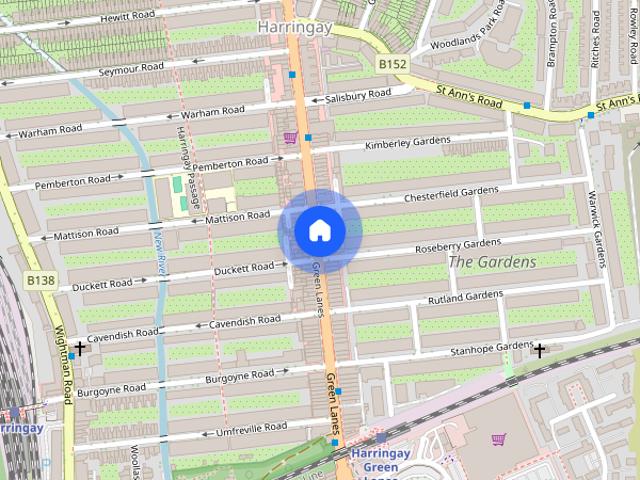 Apartment for rent in Harringay, Greater London