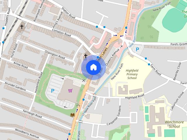 Apartment for rent in Winchmore Hill, Palmers Green