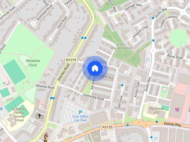 Apartment for rent in Elstree and Borehamwood, Borehamwood