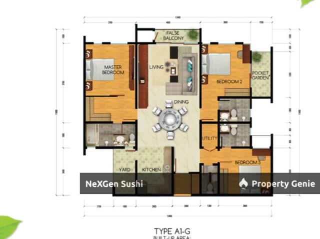 Condominium for rent in Kajang, Langat