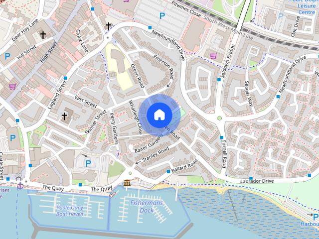 House for rent in Old Town, Poole