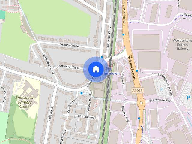 House for rent in Ponders End, Greater London
