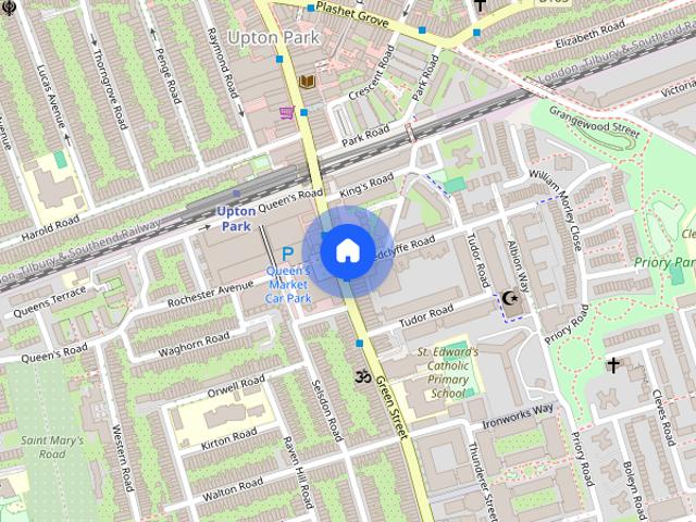 Apartment for rent in Upton Park, Greater London