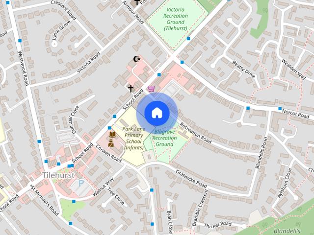 House for rent in The Triangle, Reading