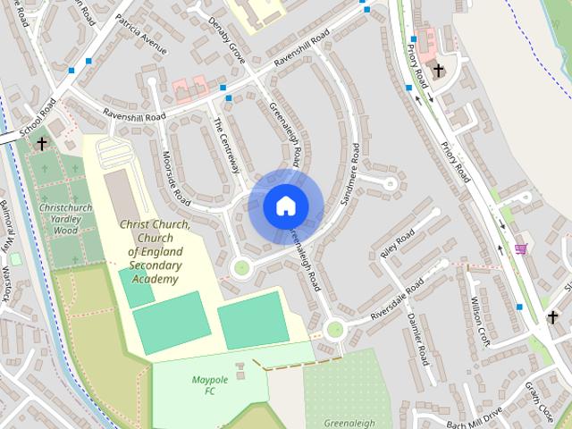 House for rent in Yardley Wood, West Midlands