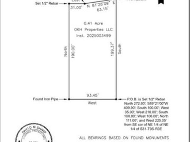 Land for sale in Pontotoc, Mississippi