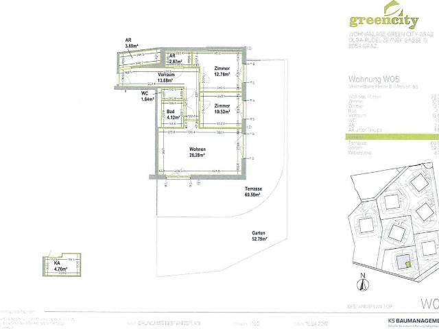 Apartment mieten in Katastralgemeinde Webling, Graz