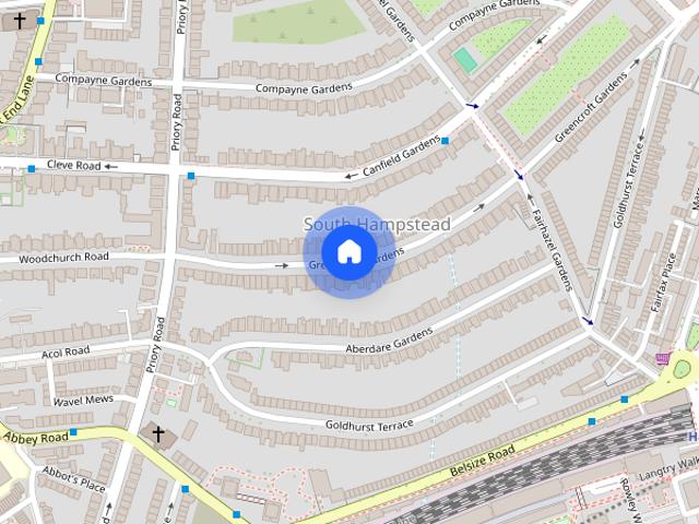 Apartment for rent in South Hampstead, Greater London