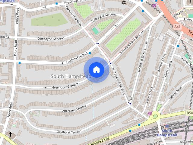 Apartment for rent in West Hampstead, South Hampstead