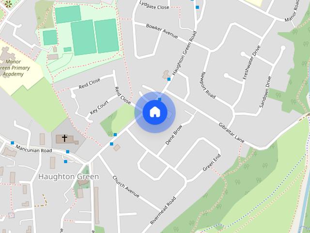 House for rent in Haughton Green, Greenheys