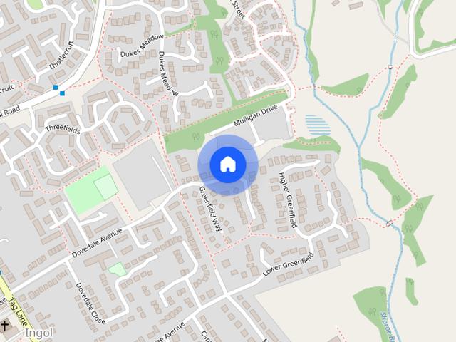 Apartment for rent in Ingol, Preston