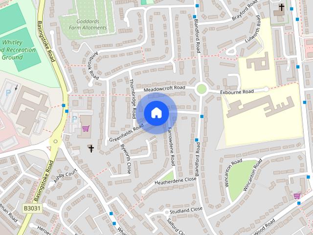 House for rent in Whitley Wood, Reading